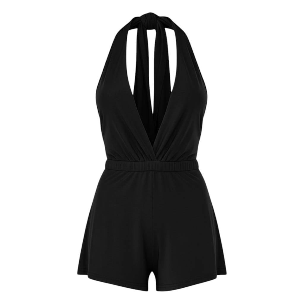 Black BonBon Playsuit