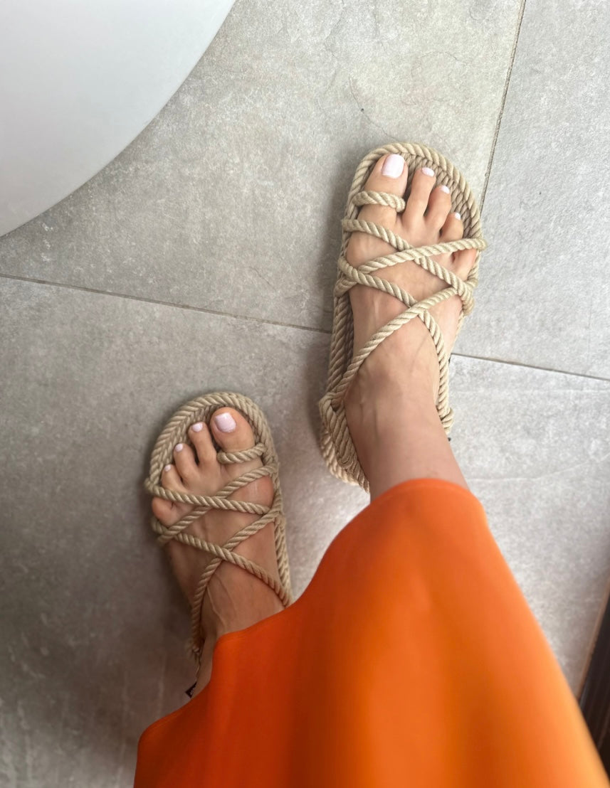 Nomadic State of Mind Toe Joe Sandals - Caramel