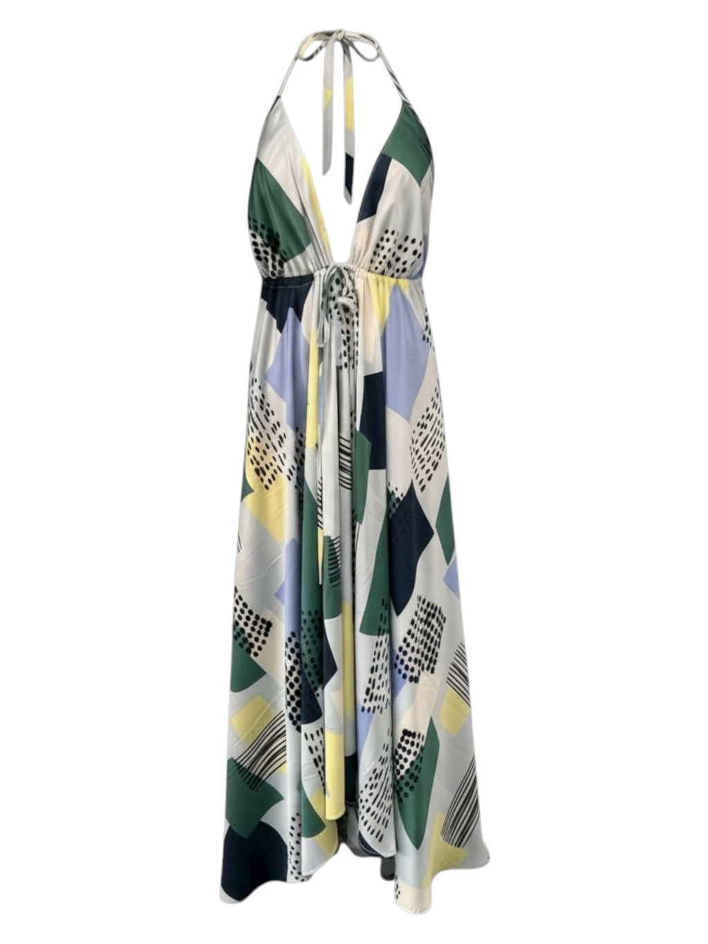 Resonate Long Satin Dress