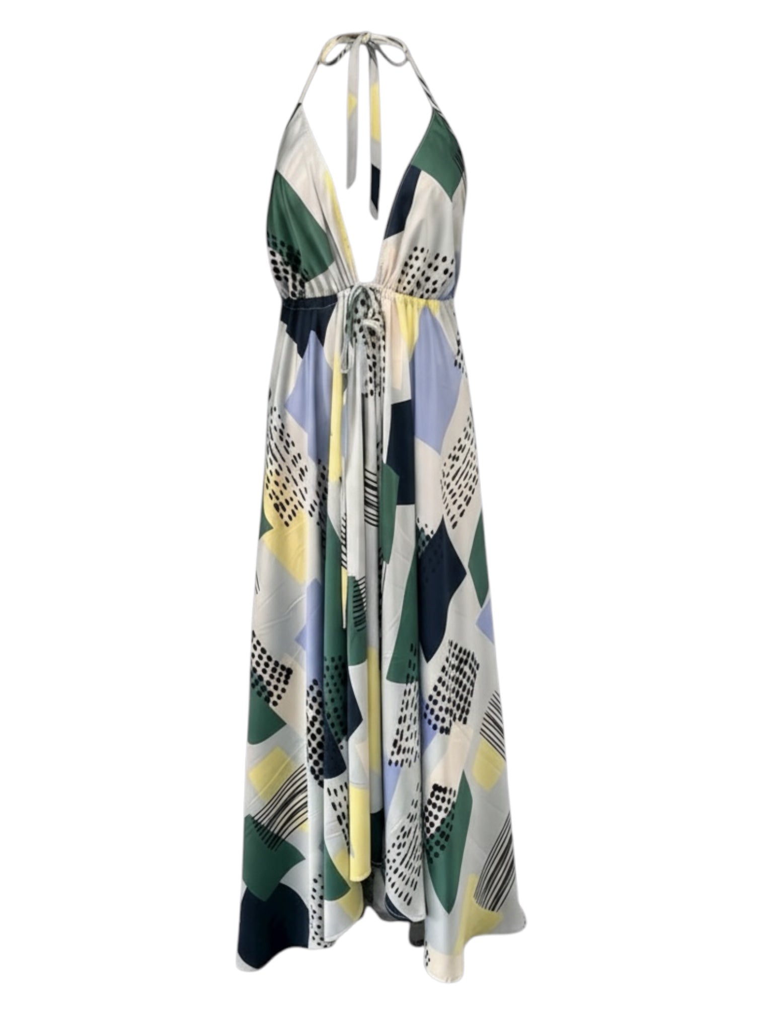 Resonate Long Satin Dress