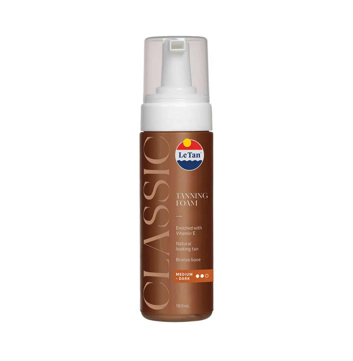 Le Tan Medium Dark Self Tanning Foam (180ml)